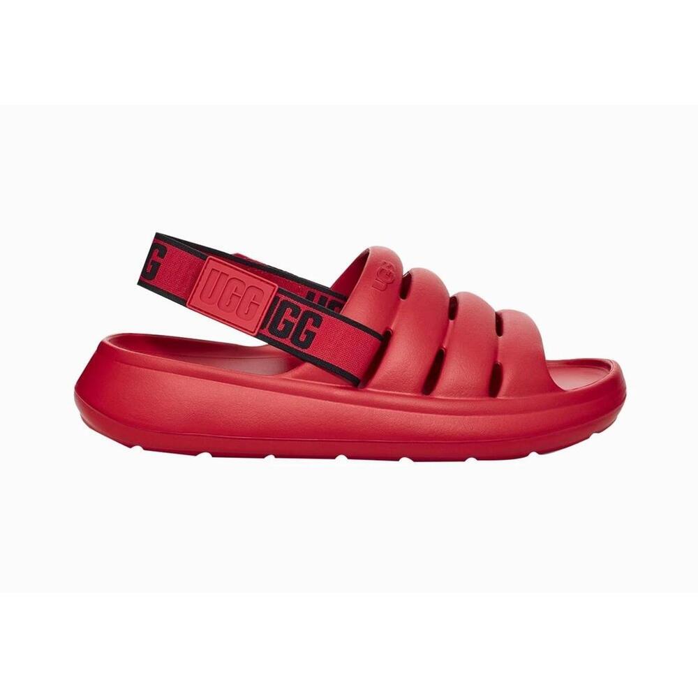 Ugg Mens Sport Yeah Sandals Samba Red Size 8